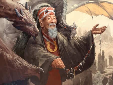 Foto de um xamã oriental. A foto ilustra o artigo "Xamãs os guardiões dos mitos" do site Ori Mystyco.