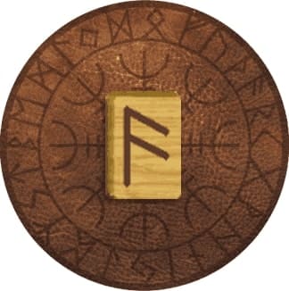 Imagem com runa Ansuz. A imagem ilustra o artigo O Significado das Runas Nórdicas e seus Símbolos do site Ori Mystyco.