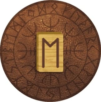 Imagem com runa Ehwaz. A imagem ilustra o artigo O Significado das Runas Nórdicas e seus Símbolos do site Ori Mystyco.