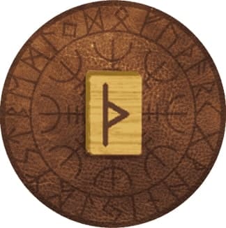 Imagem com runa Thurisaz. A imagem ilustra o artigo O Significado das Runas Nórdicas e seus Símbolos do site Ori Mystyco.